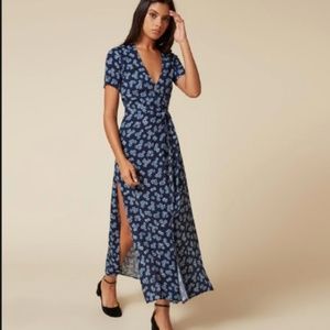 Reformation wrap dress